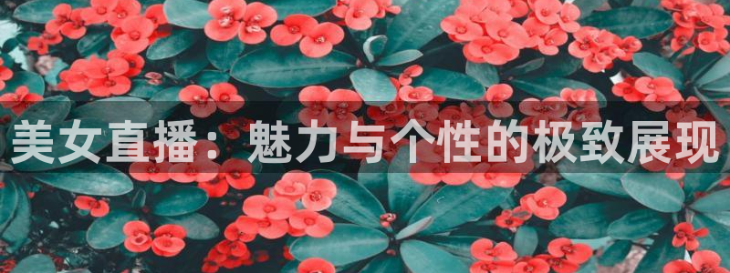 jrkan直播体育app：美女直播：魅力与个性的极致展现